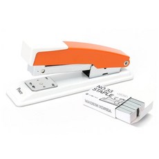 Peace Tools 彩色釘書機, 1個, 白色 + 橘色