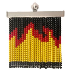 오로라데코덴 비즈발 만들기 공예 세트, 불꽃, 1세트