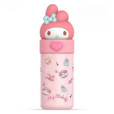 산리오 캐릭터 텀블러 물병 보온 보냉병, 1개, 350ml, 마이멜로디