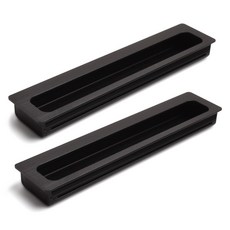 Sonjabisesang 嵌入式家具把手 150 黑色, 2個