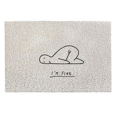 THE ZAKKA Welcome PVC防滑線圈地墊 40 x 60 cm, D款, 1個