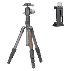 레오포토 어반 삼각대 브라운 그립 + 스마트폰 클램프 세트, LX-225CT+XB-32Q-BR, PC-90II, 1개