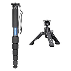 레오포토 카본 모노포드 + 스탠드 세트, MP-366C+VD-03, 1개