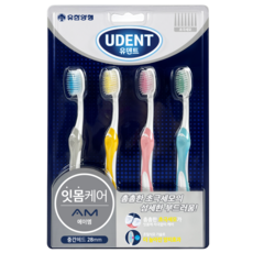 YUHAN 柳韓洋行 Yudent AM 牙刷 4件組, 1套