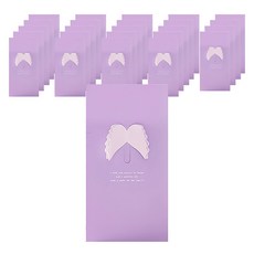 Maket Gamseong 禮物 贈禮 信紙 卡片, 紫色翅膀, 100個