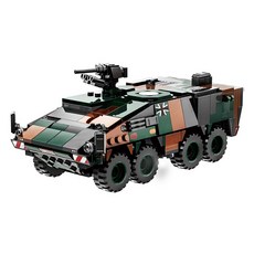 WANGE 萬格 軍事拳師裝甲車相容積木 3512wg, 1個