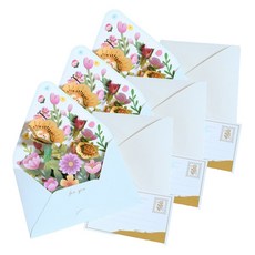 Maket Gamseong 3D立體設計訊息卡片, 3個, 類型3