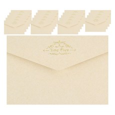 Maket Gamseong 紅色壓花商務信封, 時光, 20個