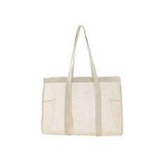 Alpha Commers多功能瀝水網狀收納包, 白色