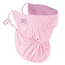 防紫外線高爾夫面罩 H2 型, 淺粉色, 1個