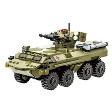 WANGE 萬格 軍用BTR-4裝甲車相容積木 3515wg, 1個