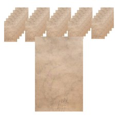 Maket Gamseong 復古感信封 大型, 60個, 棕色