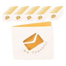 Maket Gamseong 簡易訊息迷你卡片, 信封, 100個