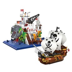 LIN07 海盜灣迷你積木, 612021LI, 1個