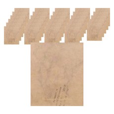 Maket Gamseong 復古感性信封 小型, 100個, 棕色