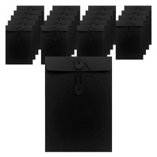 Maket Gamseong 復古鐵絲束口袋, 20個, 黑色