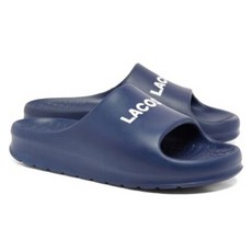 라코스테 남성용 CROCO 2.0 EVO 슬리퍼