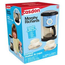 casdon Fur Richard 咖啡機 + 咖啡杯玩具組 65050, 混色
