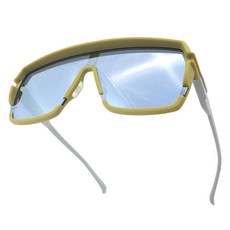 HILX 영블러드 스포츠 미러렌즈 선글라스 HYB00708 + YBSL6, 매트카키라이트그레이(프레임) + 실버(렌즈), 1개