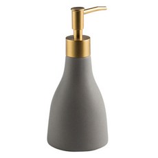 THE ZAKKA 現代多用途補充浴室按壓瓶 280ml, 1個, 灰色