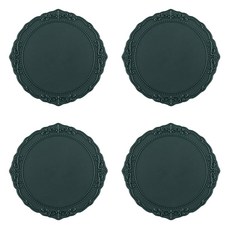 플라이토 실리콘 아모르 컵받침, 헌터그린, 4개