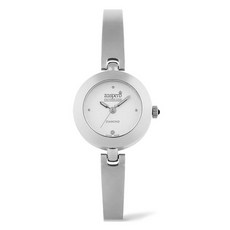 자스페로 여성용 스위스메이드 다이아몬드 포인트 메탈 시계 BG501-76