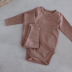 PEEKABOO Chuchu嬰兒長袖包屁衣+長褲套裝