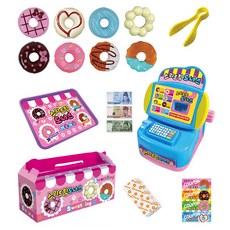 Sweet Ring 甜甜圈迷你收銀台遊戲, 混合顏色, 1個