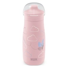 NUK Mini Me Sip鴨嘴水瓶, 300ml, 粉色, 1個