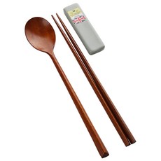 미세스홈 옻칠 커트러리 수저 + 받침 세트, 우드(수저), 그린(받침), 1세트, 숟가락 + 젓자락 + 받침