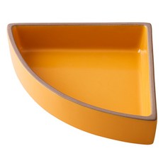 오덴세 레고트 하이 1/4 접시, 탠저린옐로, 1개