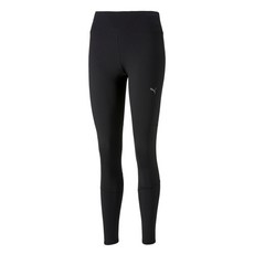 PUMA 女性跑步磨毛全長緊身褲_RUNNING BRUSH FULL LEGGINGS_黑色_52243101
