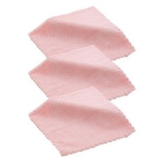 소니오 베이직 소프트 컬러 핸드타월 25 x 25 cm, 10 소프트핑크, 3개