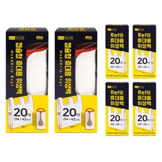 youhouse 膠囊型便攜式衛生袋 20入 2p + 補充包 20入 4p 組, 5L, 1套