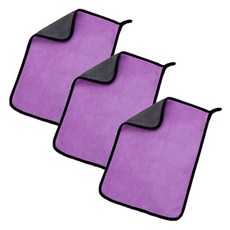 소니오 투톤 컬러 소프트 핸드타월 30 x 40 cm, 05 퍼플, 3개