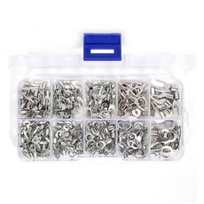 ZioBiz 電線連接 壓接端子 O型 Y型 10種 280件組, 1套