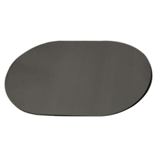 comet 矽藻土腳踏墊 橢圓款, 炭灰色, 1個