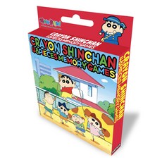 Shinchan 蠟筆小新 記憶遊戲遊樂場學習卡, 混合顏色, 1個