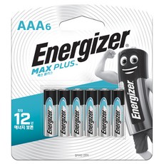 Energizer 勁量 MaxPlus AAA電池, 1個, 6入