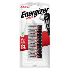 Energizer 勁量 勁量 MAX AAA電池, 1個, 18入