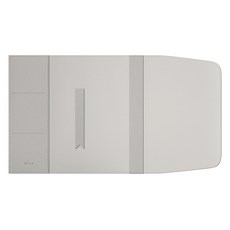 SOYMIX Saffiano 多功能書套 S, 1個, 灰色