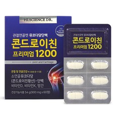 HL SCIENCE 優質醣胺聚醣&軟骨素錠1200, 60顆, 1個