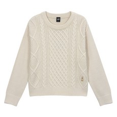 JCB青少年麻花圓領針織衣 JBK7S643