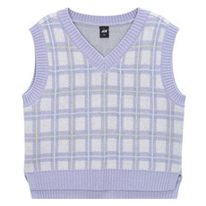 JCB 兒童格紋針織背心 JBK7S543