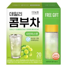 Danongwon 每日康普茶 麝香葡萄風味, 20入, 1個