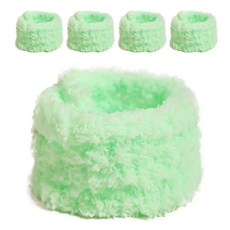 알로데 뽀글 모루 공예용 철사 1m, 09 제이드그린, 5개