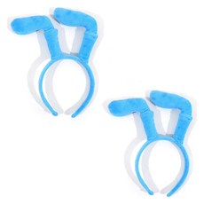 파티쇼 개미더듬이 머리띠, 2개, 블루