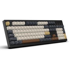 HANSUNG SUPERSTORE Dual 8K Gasket 磁軸電競機械式有線無線全尺寸鍵盤, TFG Magnetox XF, 磁軸, Mocha Cocoa