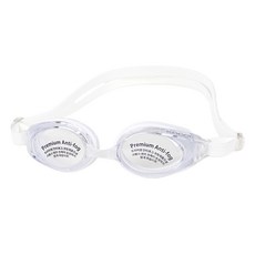 KUGI 防霧成人泳鏡 KA-ZGR160, 1個, 白色