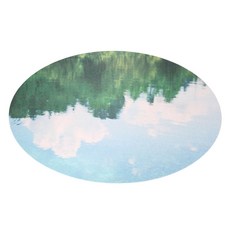 Dailylike 蓬鬆乾爽矽藻土地墊, 1個, 01 Pond